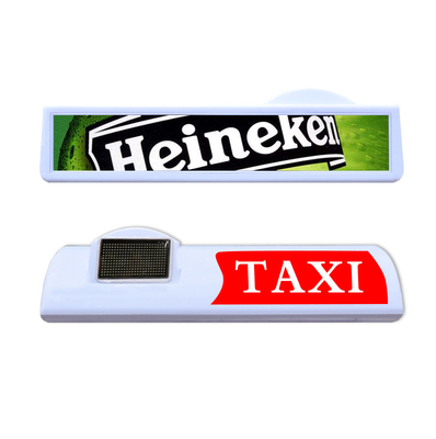 schermo di pubblicità superiore del tetto dell'automobile dell'esposizione di LED di Topper dell'automobile del taxi di 18V T4